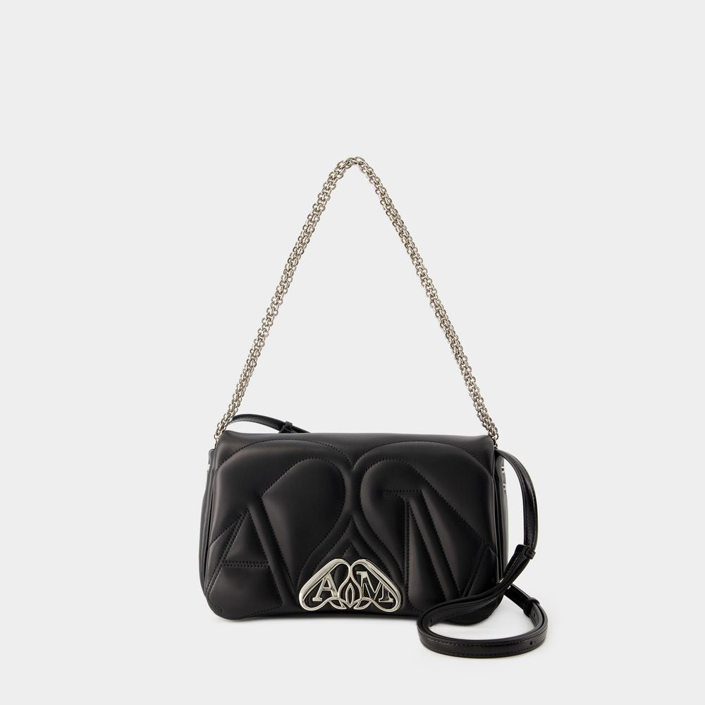 ALEXANDER MCQUEEN Versatile and Chic 23FW Black Women's Bag for Any Occasion