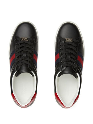 GUCCI Premium Leather Low-Top Sneakers