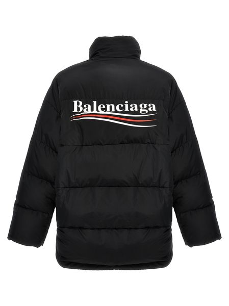 BALENCIAGA Red Quilted Jacket for Men