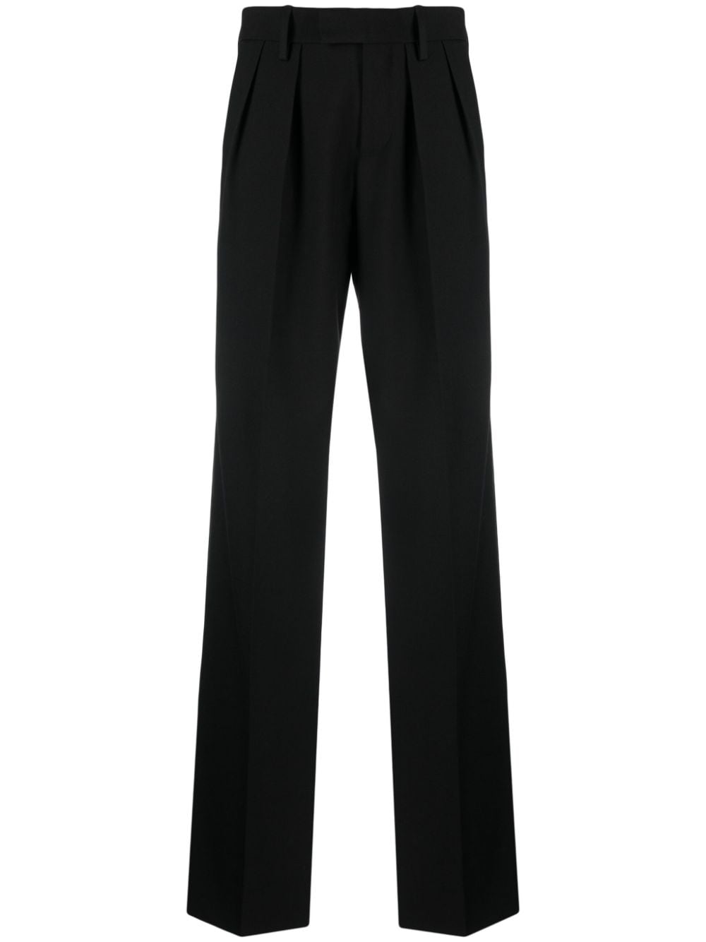 GUCCI Black Tailored Wool Trousers for Women | FW23 Collection