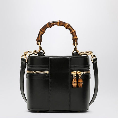 GUCCI Mini Leather Handbag with Bamboo Handle