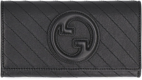 Chic Black Leather Wallet for Stylish Women