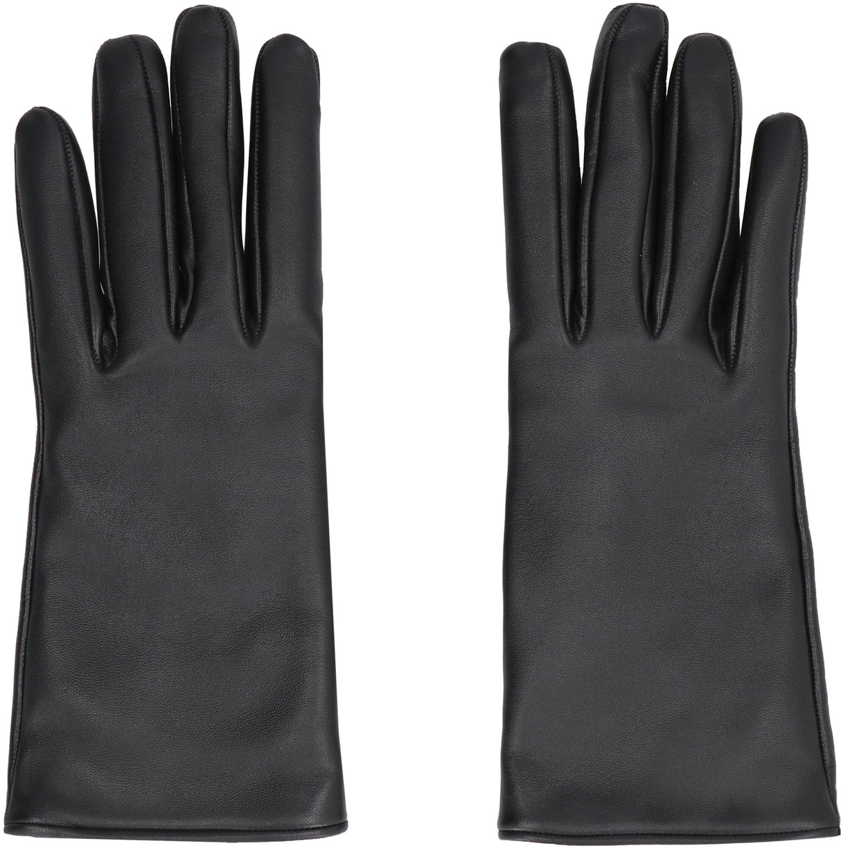 Women's Classic Black Leather Gloves