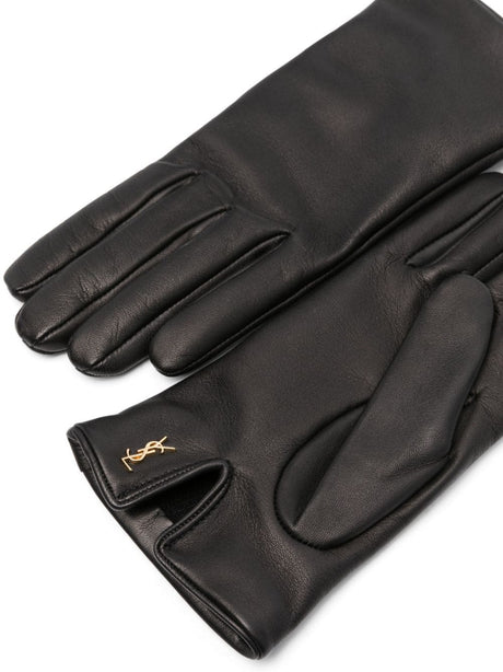 SAINT LAURENT Luxury Leather Gloves for Women