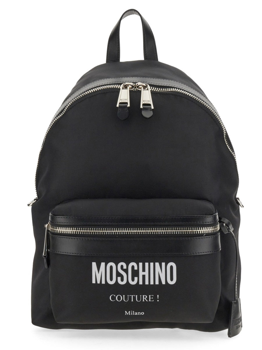 MOSCHINO COUTURE Large Logo Backpack for Men