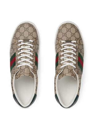 GUCCI Ace GG Supreme Sneakers - Men’s Stylish Footwear for FW24