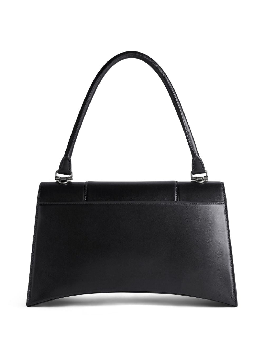 BALENCIAGA Black Calf Leather Top-Handle Bag for Women - SS24 Collection