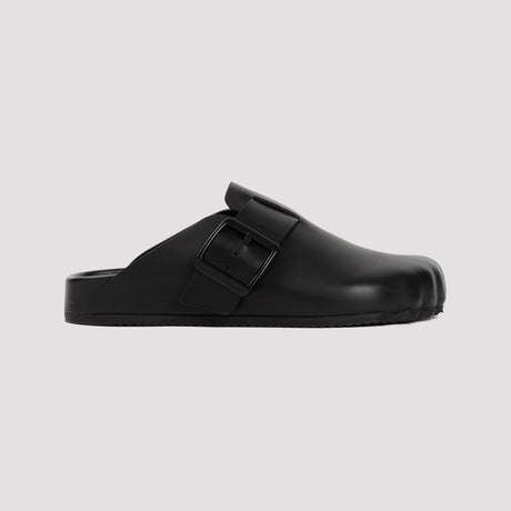 BALENCIAGA Black Slide Sandals for SS24 Collection