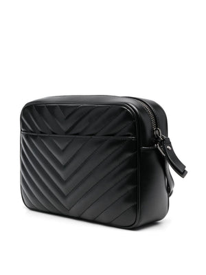 SAINT LAURENT Luxurious Nero Shoulder & Crossbody Bag for Fashionable Women