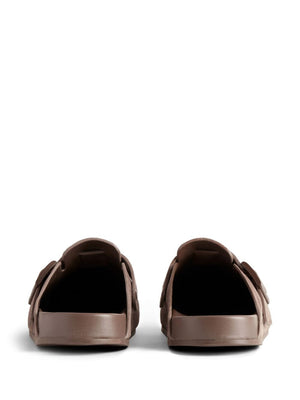 Introducing the Expertly Crafted BALENCIAGA SUNDAY Flat for Men in Cold Brown