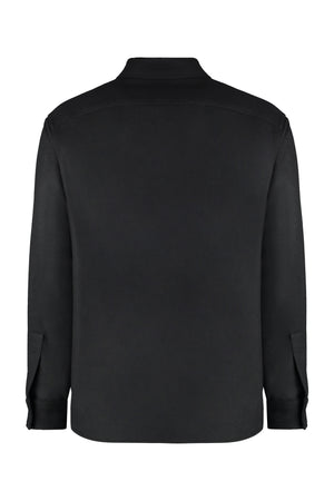 GUCCI Black Wool Shirt for Men - SS24