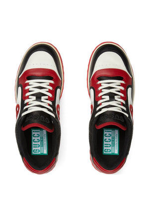 Luxurious Leather Low-Top Sneakers for Men from Gucci's SS24 Collection