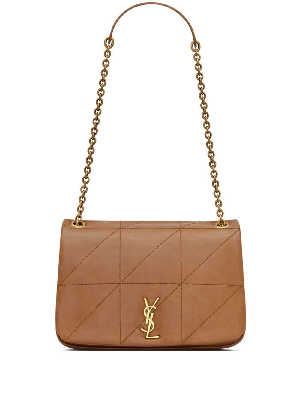 SAINT LAURENT Mini Quilted Leather Handbag