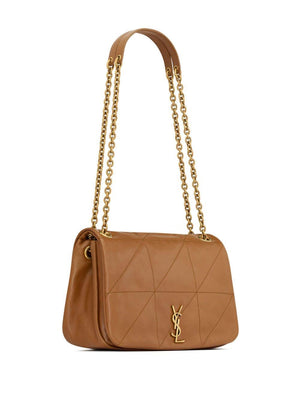 SAINT LAURENT Mini Quilted Leather Handbag