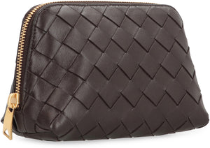 BOTTEGA VENETA Luxurious Leather Clutch Handbag for Women - Brown