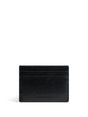 BALENCIAGA Sleek and Sustainable Leather Cardholder for Men - Black