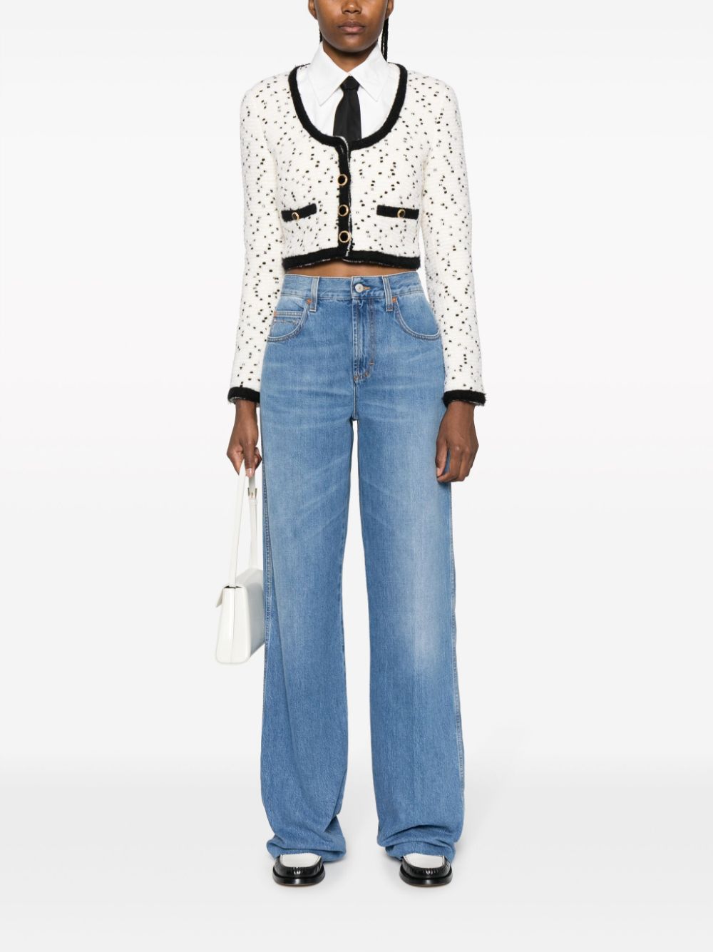 GUCCI Elegant Light Blue Straight-Leg Denim Jeans