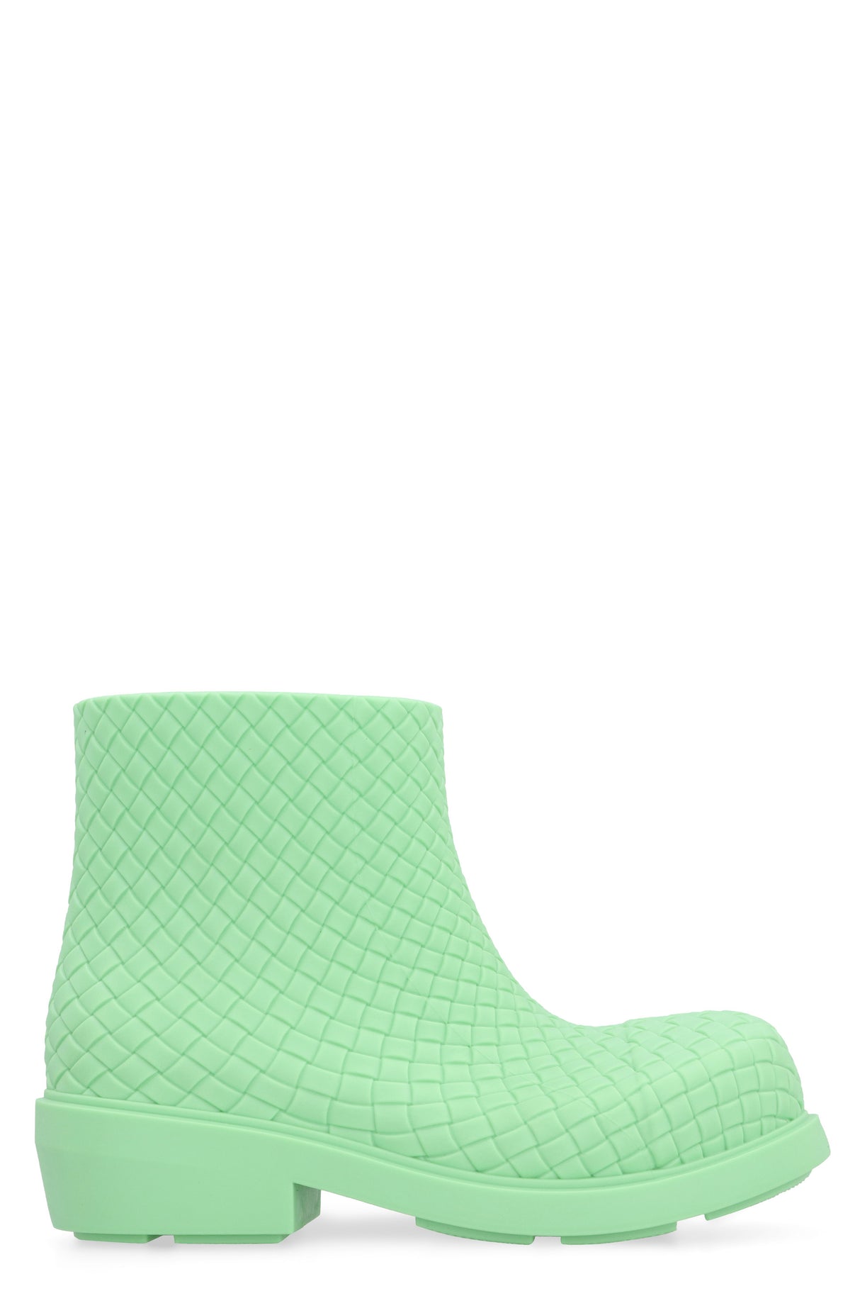 Fierce Green Firefighter Ankle Boots for Women from Bottega Veneta