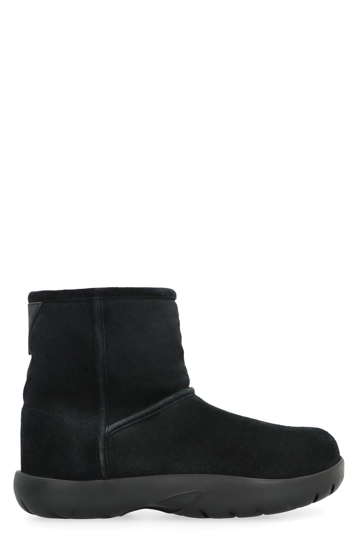 Stylish Men's Black Suede Ankle Boots for FW23