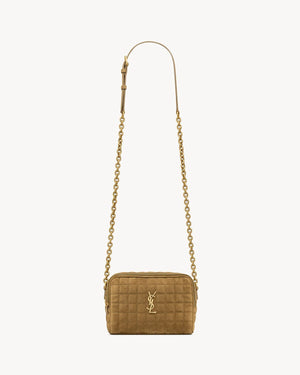 SAINT LAURENT GoldenLeaf Mini Crossbody in Calfskin