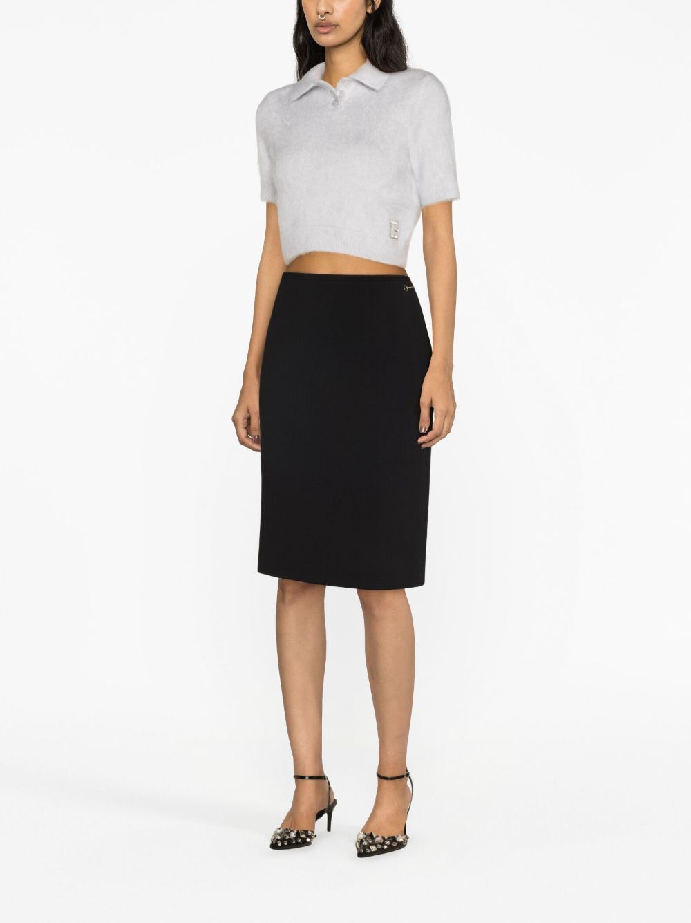 GUCCI Versatile and Chic 23FW Mid-Length Skirt for Women