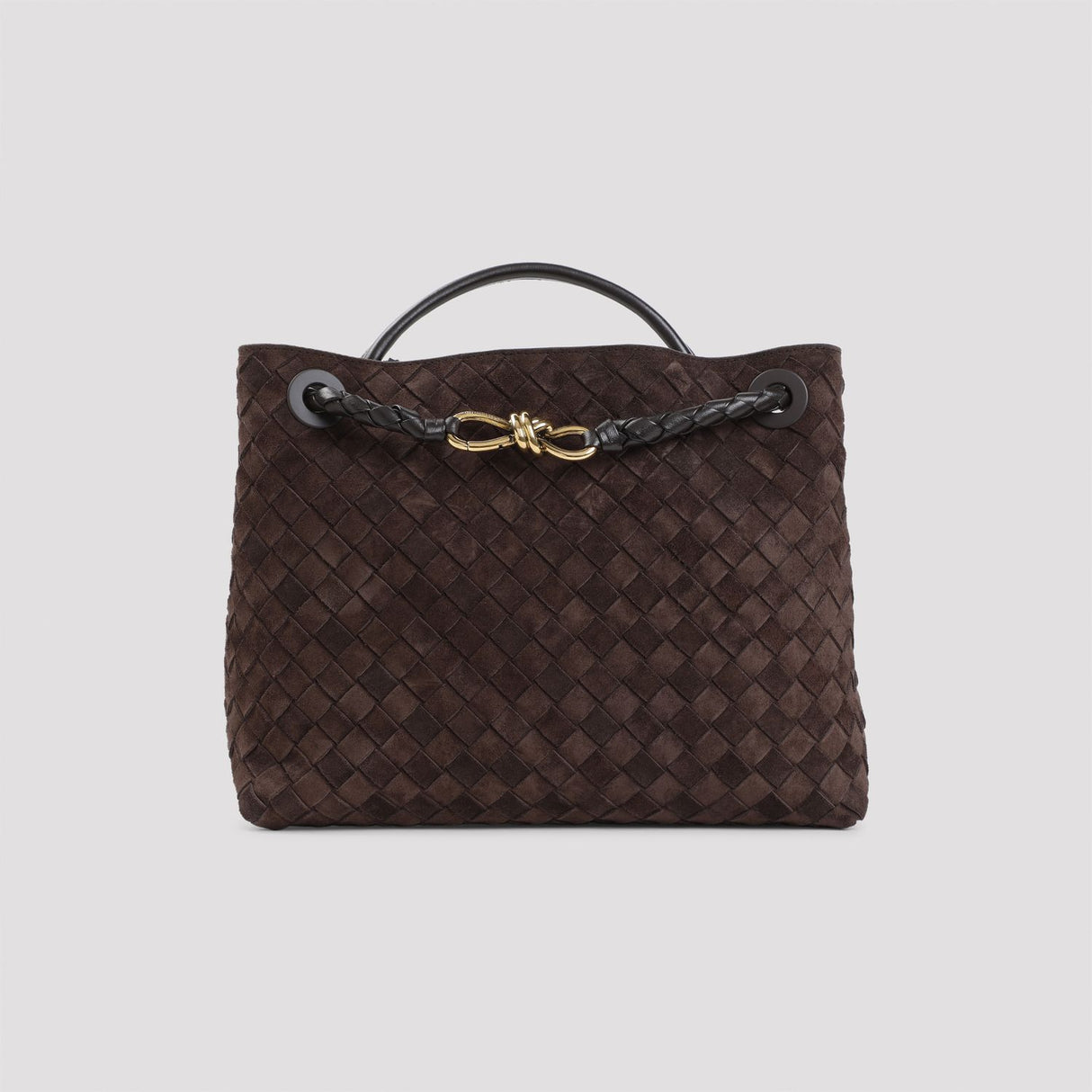 BOTTEGA VENETA Medium Suede Handbag - Stylish and Sophisticated