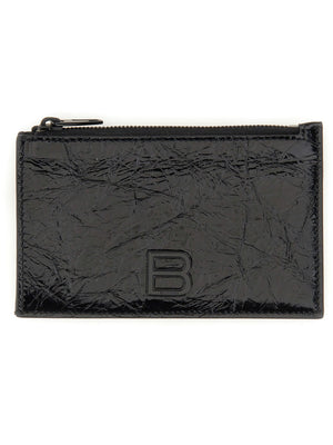 BALENCIAGA Mini Logo Card Holder