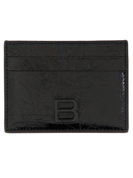 BALENCIAGA Mini Leather Card Holder