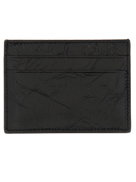 BALENCIAGA Mini Leather Card Holder