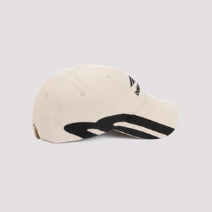 BALENCIAGA Tan Cotton Drill Cap for Men and Women - SS24 Collection