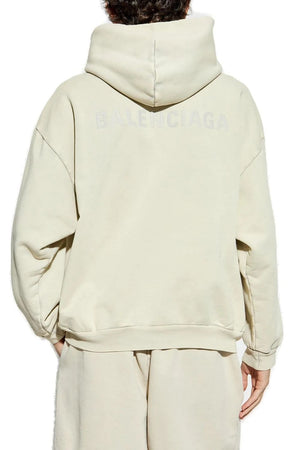 BALENCIAGA Men's Medium Fit Hoodie for Fall 2024