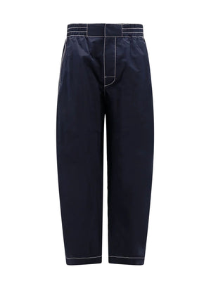 BOTTEGA VENETA Blue Straight-Leg Pants for Men in SS24 Collection