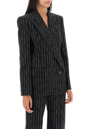 ALEXANDER MCQUEEN Sophisticated Striped Blazer for Women