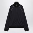 GUCCI Slim Fit High Collar Sweatshirt with GG Jacquard Pattern