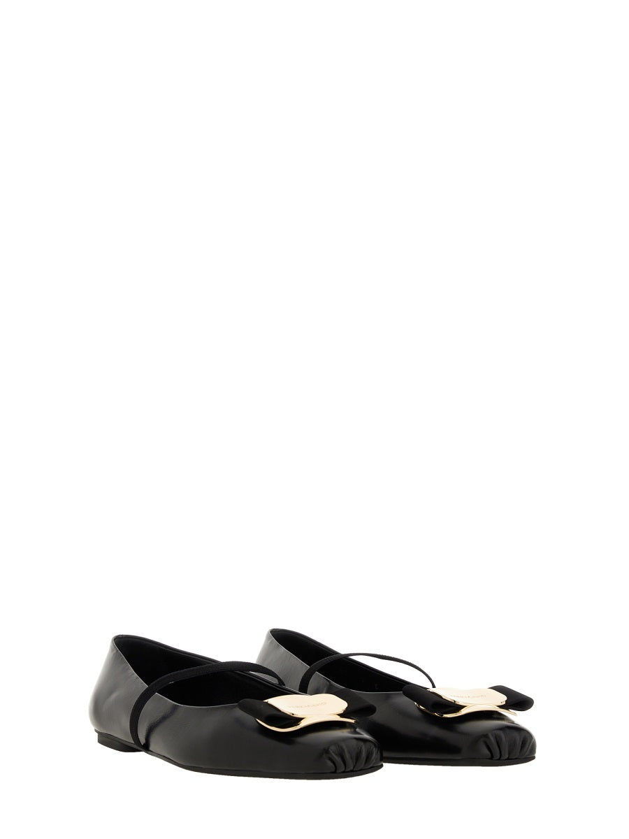 FERRAGAMO Zina Dancer Elegance Ballerina Shoes