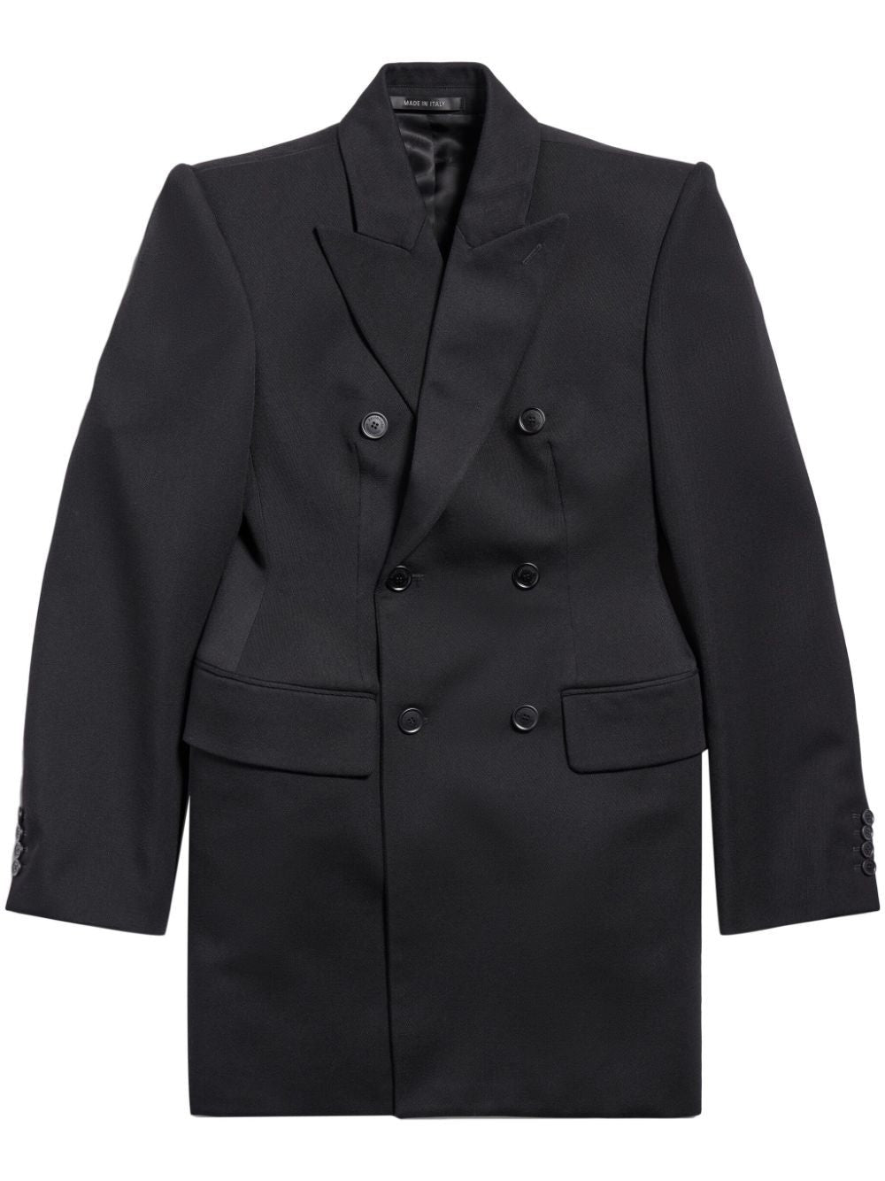 BALENCIAGA Classic Hourglass Jacket - Black, SS24