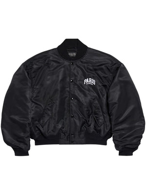 Men's Black Varsity Jacket for SS24