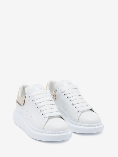 ALEXANDER MCQUEEN Chic Oversized Leather Sneakers