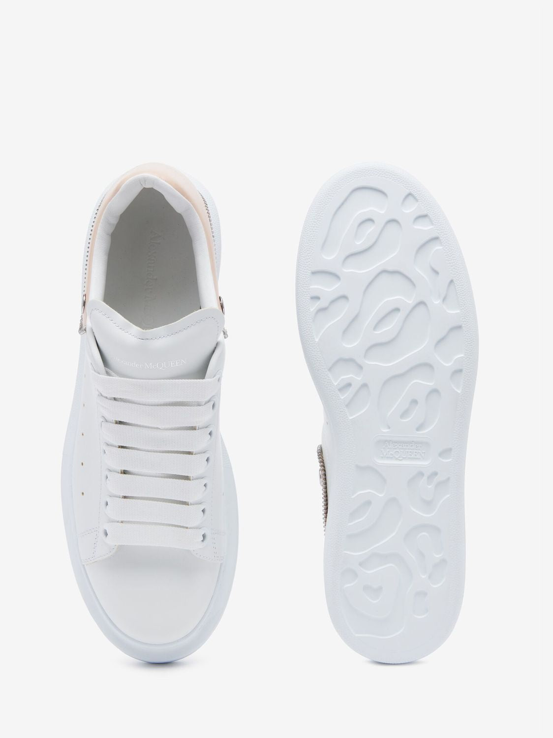 ALEXANDER MCQUEEN Chic Oversized Leather Sneakers