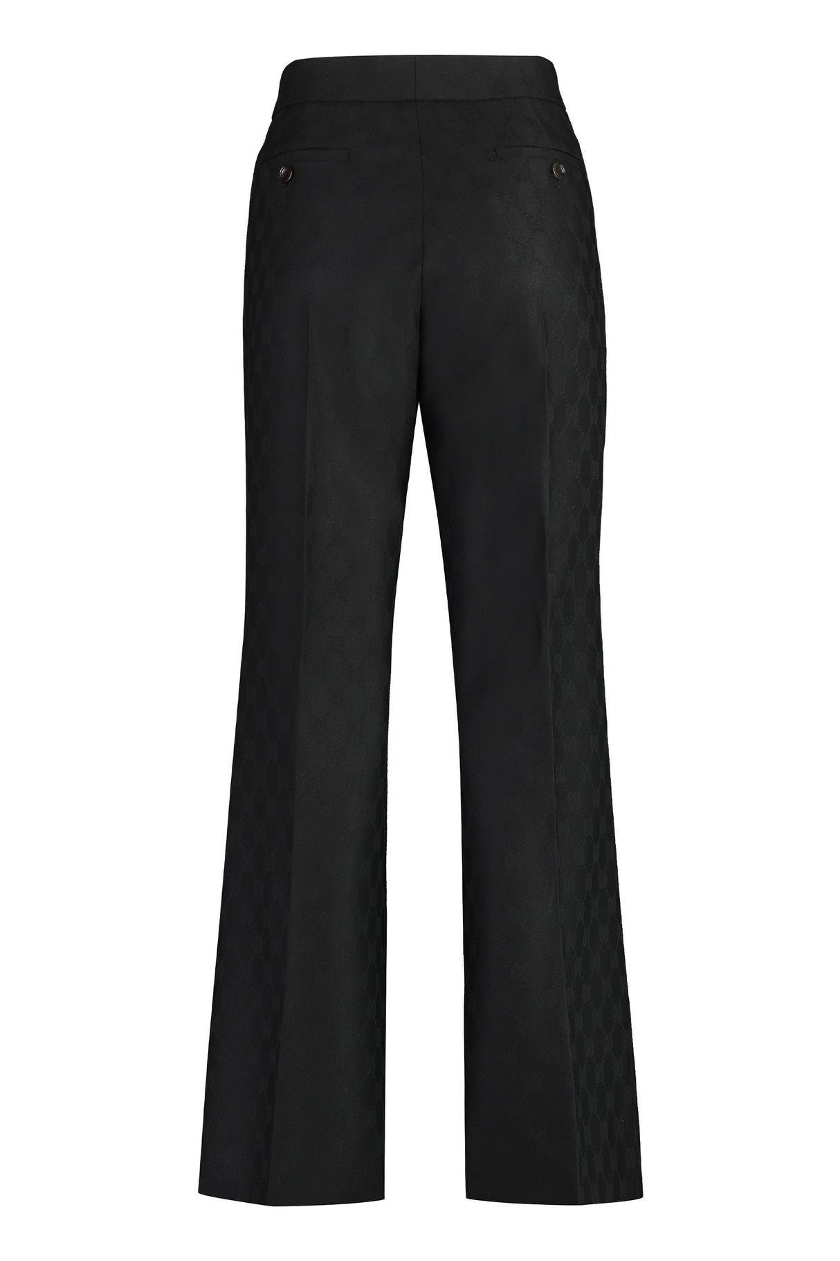 GUCCI Luxury Wool Trouser with Chic Jacquard Motif - SS24