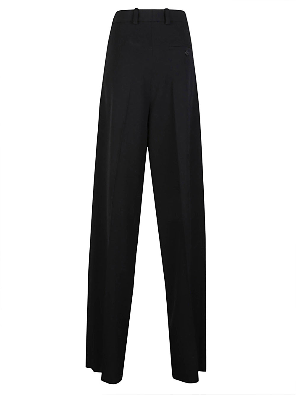 BALENCIAGA 23FW Women's Straight Pants - Black