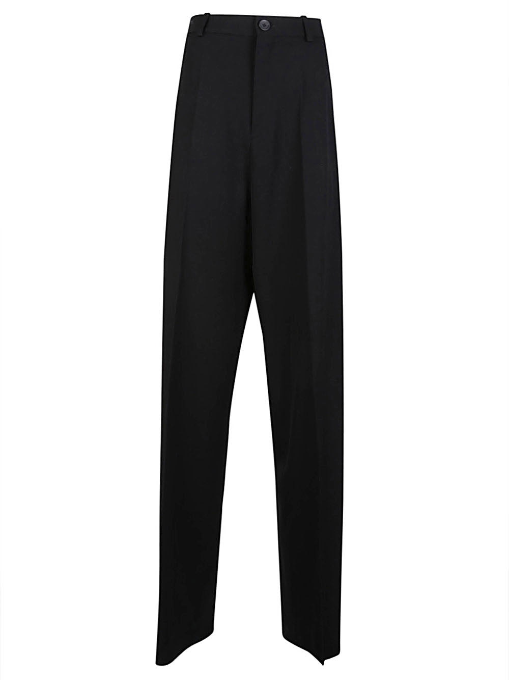 BALENCIAGA 23FW Women's Straight Pants - Black