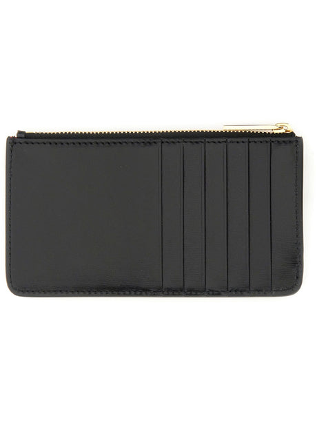 Ferragamo Mini Leather Credit Card Holder