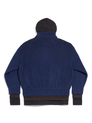 BALENCIAGA Men's Blue Sweater for the 2024 Season