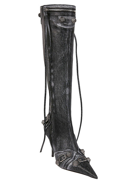 BALENCIAGA Stylish 24SS Black Boots for Women in 2024