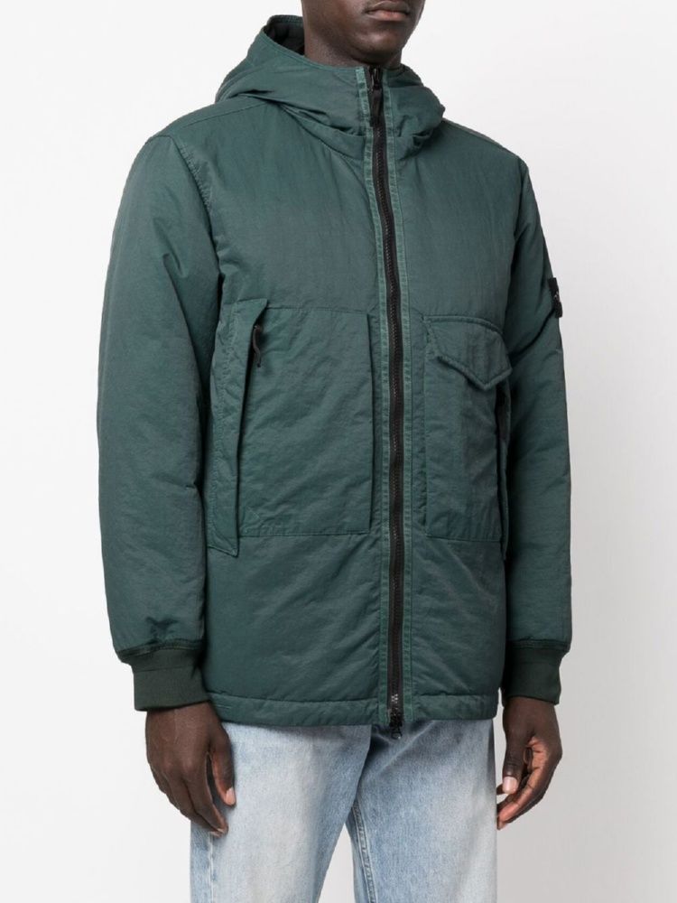 STONE ISLAND Premium Navy FW22 Jacket for Men - Limited Edition