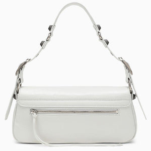 White Sling Shoulder Handbag for Women (100% Lambskin)