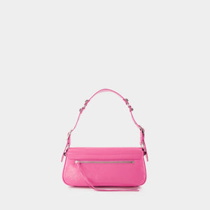 BALENCIAGA Chic Mini Sling Shoulder Handbag in Pink