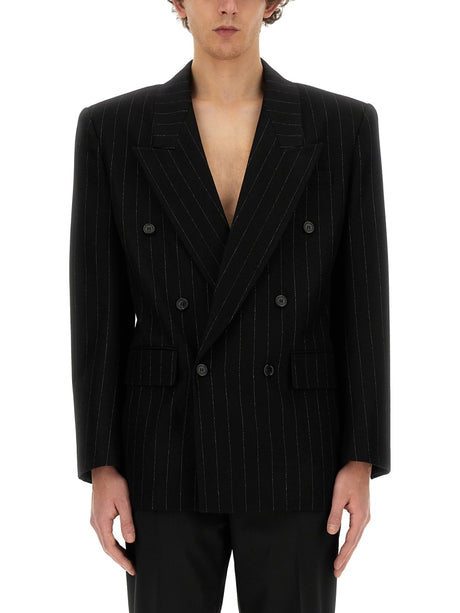 SAINT LAURENT Oversize Wool Jacket - Size 48