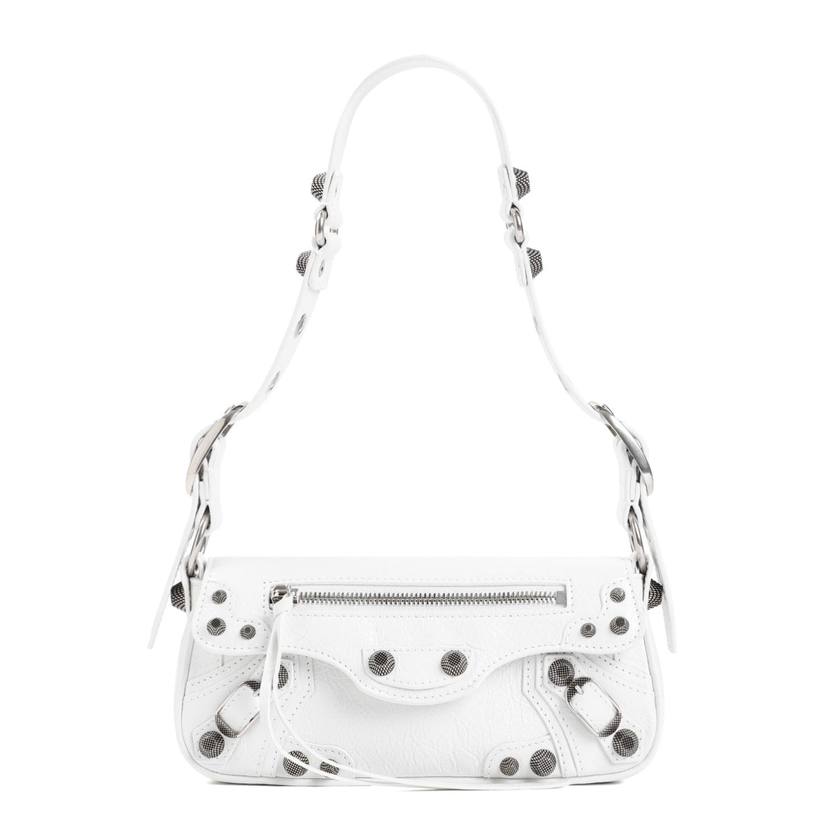 BALENCIAGA Le Cagole Sling Shoulder Bag - White